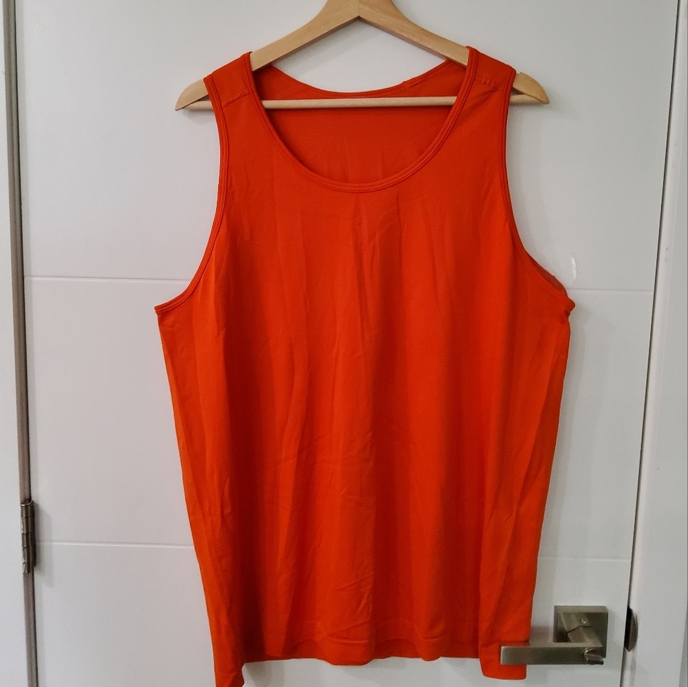 lululemon athletica Men’s Tank Top - Bright Orange